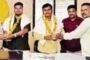 प.दी जैन कला महाविद्यालयात एक पेड मा के नाम उपक्रम साजरा