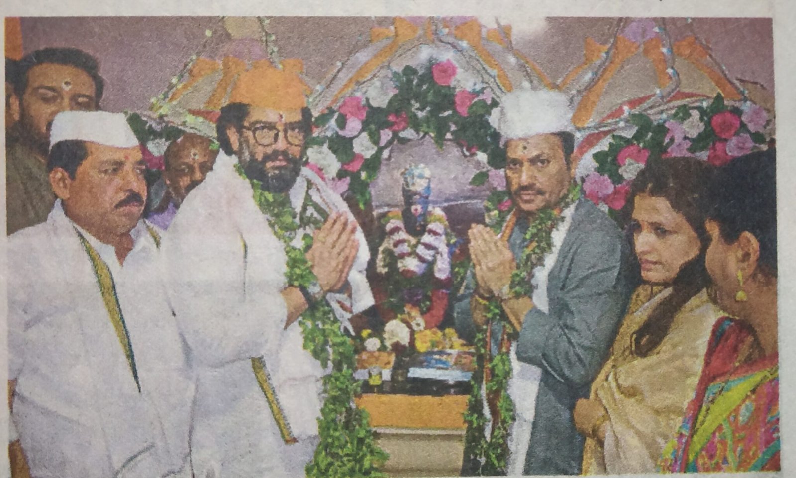 प्रतिपंढरपुरात शिवेंद्रसिंहराजे यांच्या हस्ते महापूजा संपन्न.