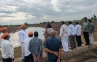 अतिवृष्टीमुळे झालेल्या नुकसानीची पाहणी.मिनलताई खतगावकर