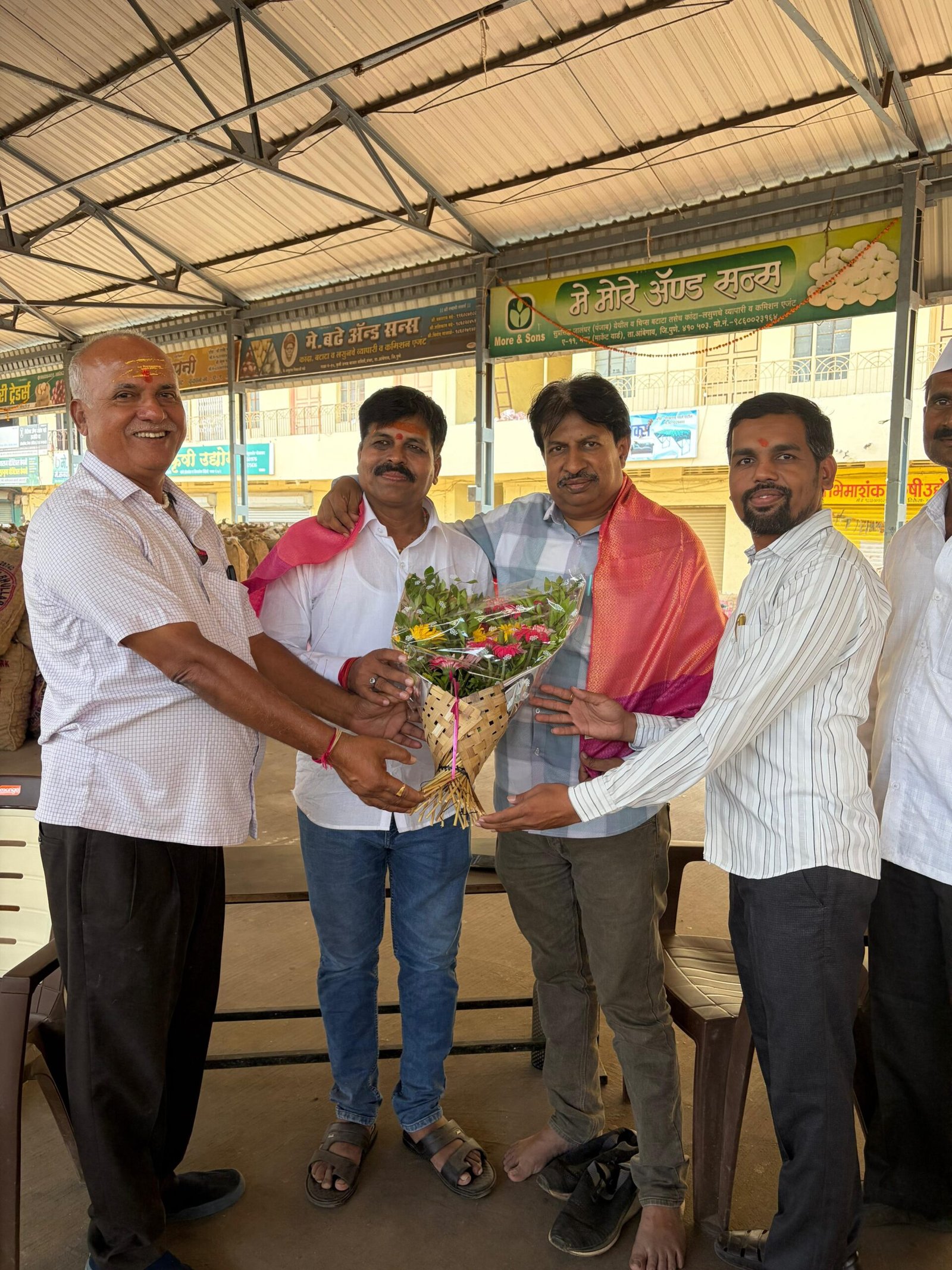 श्री दत्तकृपा नागरी सहकारी पतसंस्थेच्या अध्यक्षपदी पतसंस्थेचे संस्थापक बबन ज्ञानेश्वर मोरडे यांची निवड