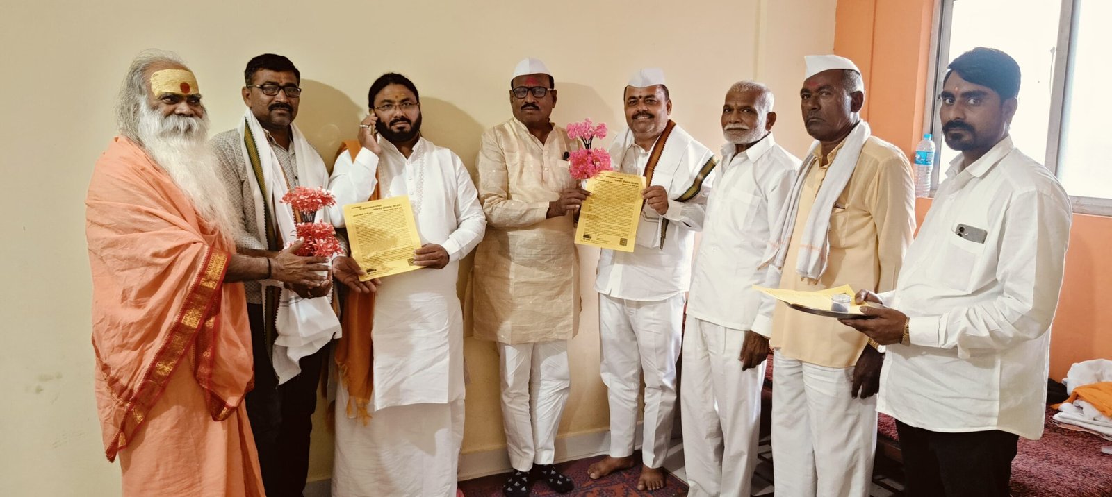 भामचंद्र प्रश्नावर संतांची निर्णायक बैठक – अखिल भारतीय मराठा महासंघ अध्याय आघाडी धर्मजागृतीसाठी संतसमाज सज्ज 🛕