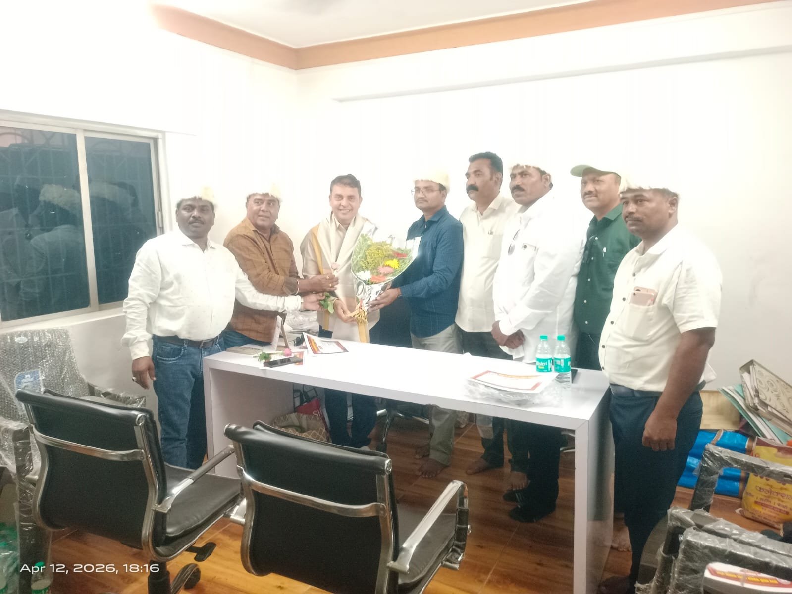 राज्य मराठी पत्रकार परिषदेचे पाऊल पडते पुढे*