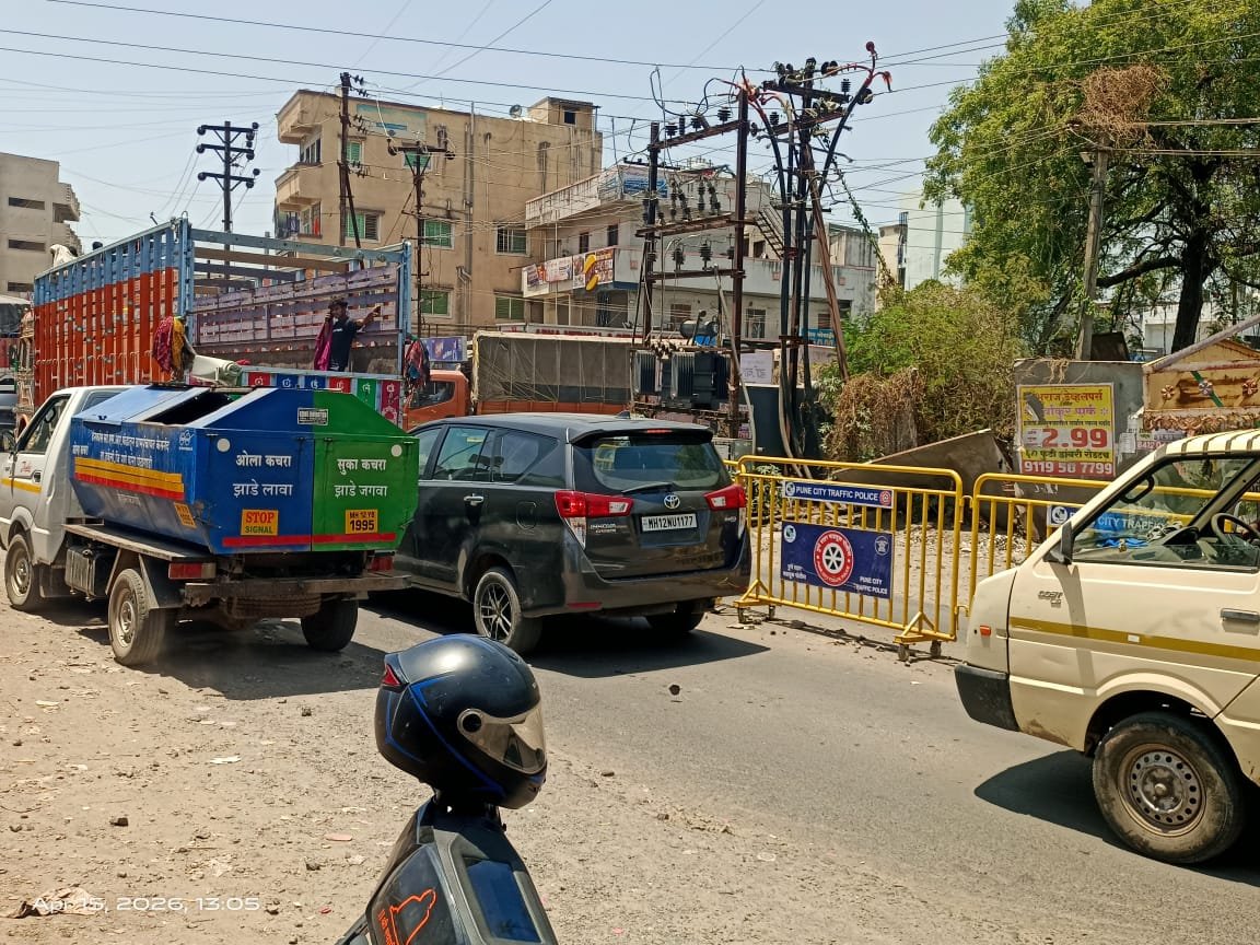 केसनंद शिवाजी महाराज चौकातील डीपी धोकादायक..?*