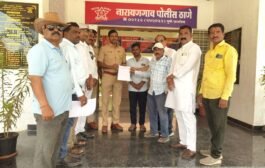 येथील पत्रकार अजित घाडगे यांना  केलेल्या मारहाणी संदर्भात कारवाई यासाठी राज्य मराठी पत्रकार परिषद महाराष्ट्र प्रदेश