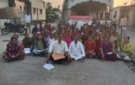 आंदोलनाचा..53. वा दिवस .... मांजराई नगर झोपड पट्टी मधील